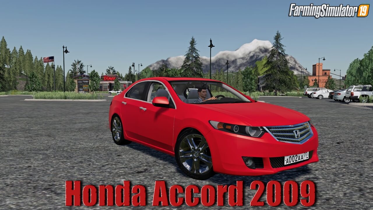 Honda Accord 2009 v2.0 for Farming Simulator 19