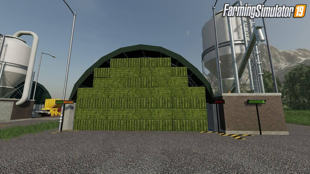 Bale Storage Pack v1.0.0.3 for Farming Simulator 19