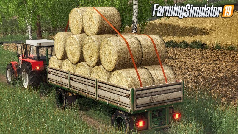 RABA 571 Trailer v1.0 for Farming Simulator 19
