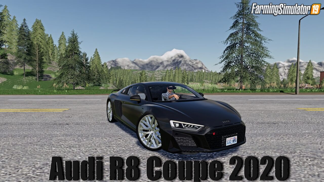 Audi R8 Coupe 2020 v1.0 for Farming Simulator 19