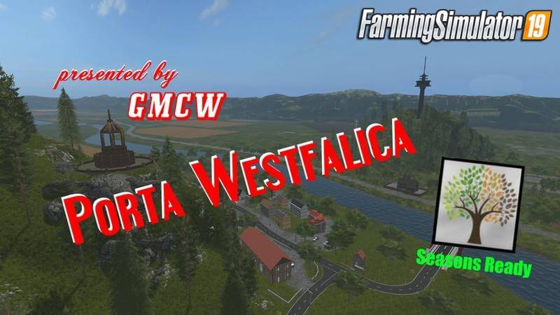 Porta Westfalica Map v4.0 for Farming Simulator 19