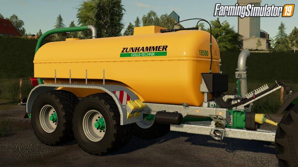 Trailer Zunhammer SK 18500PU v1.0 for FS19