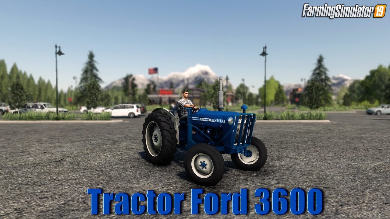 Tractor Ford 3600 v2.0 for Farming Simulator 19