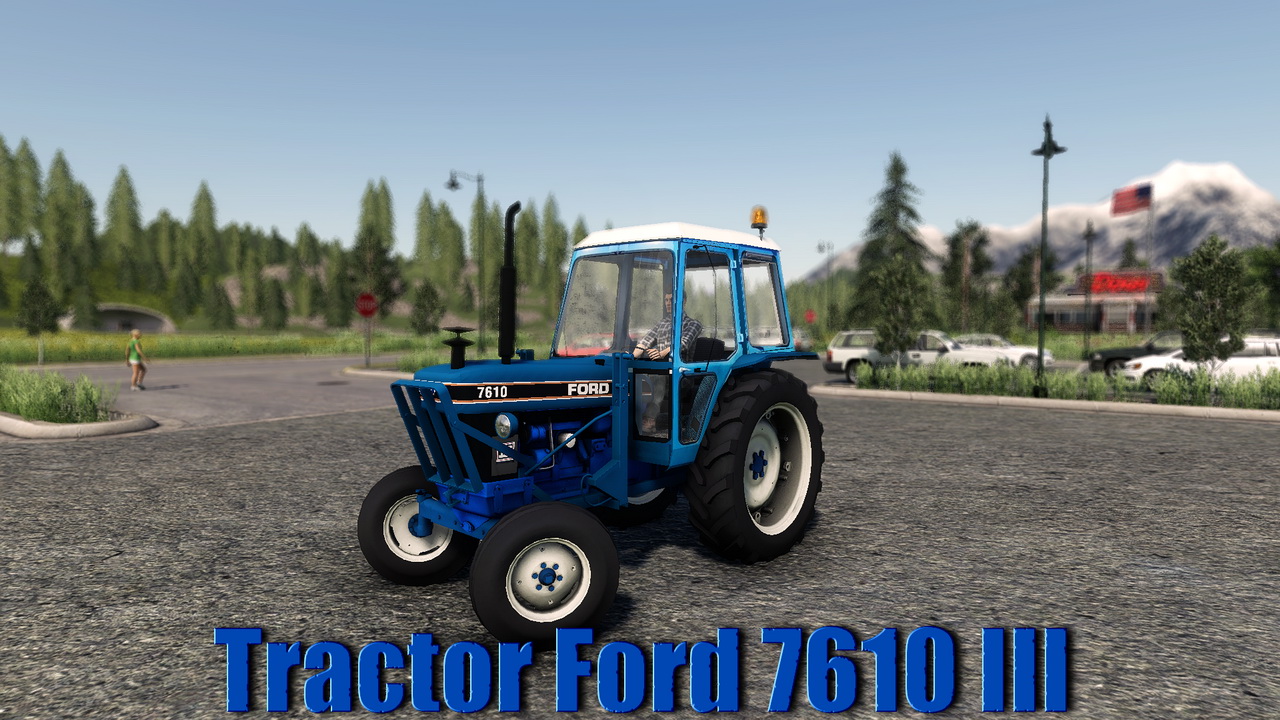 Tractor Ford 7610 III v2.0 for Farming Simulator 19