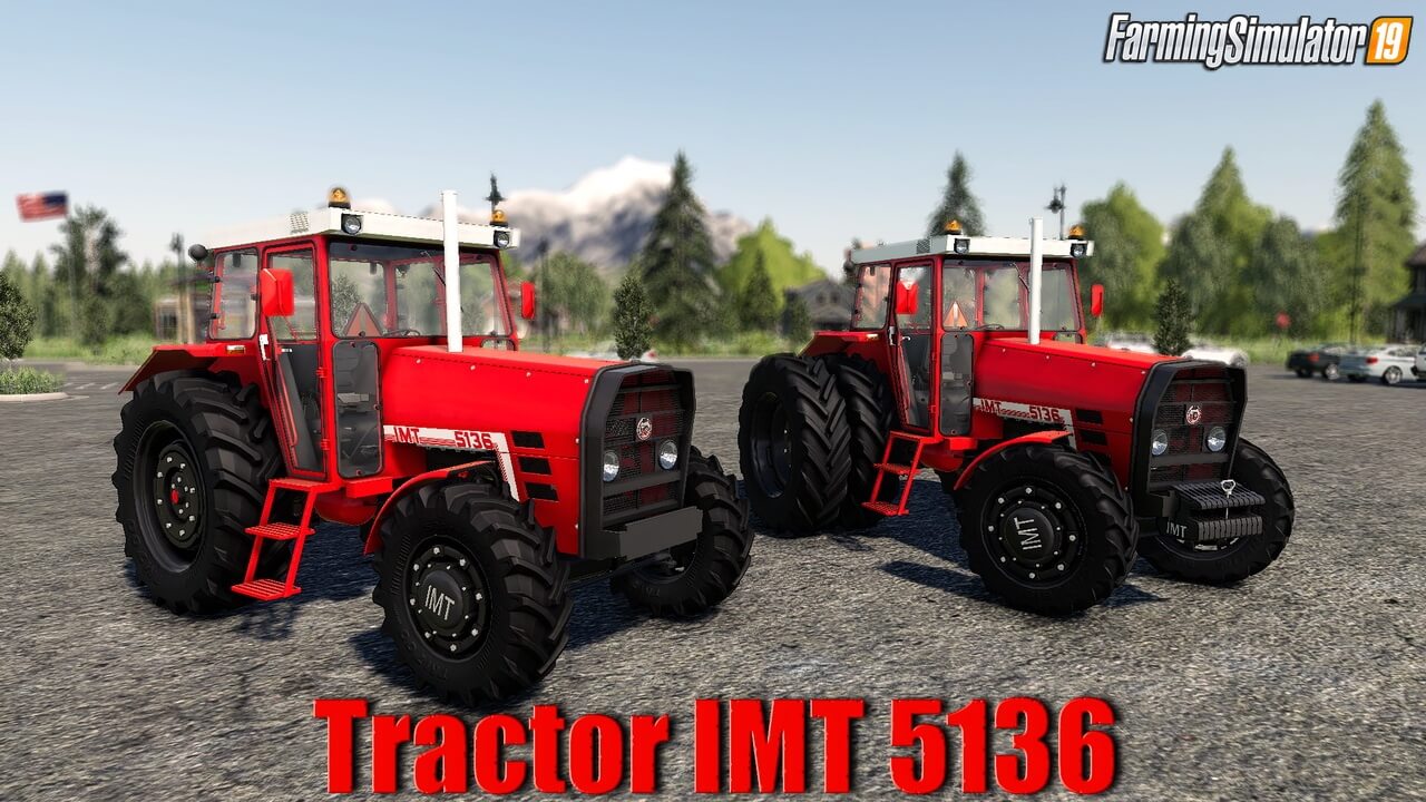 IMT 5136 Tractor v1.0 for Farming Simulator 19