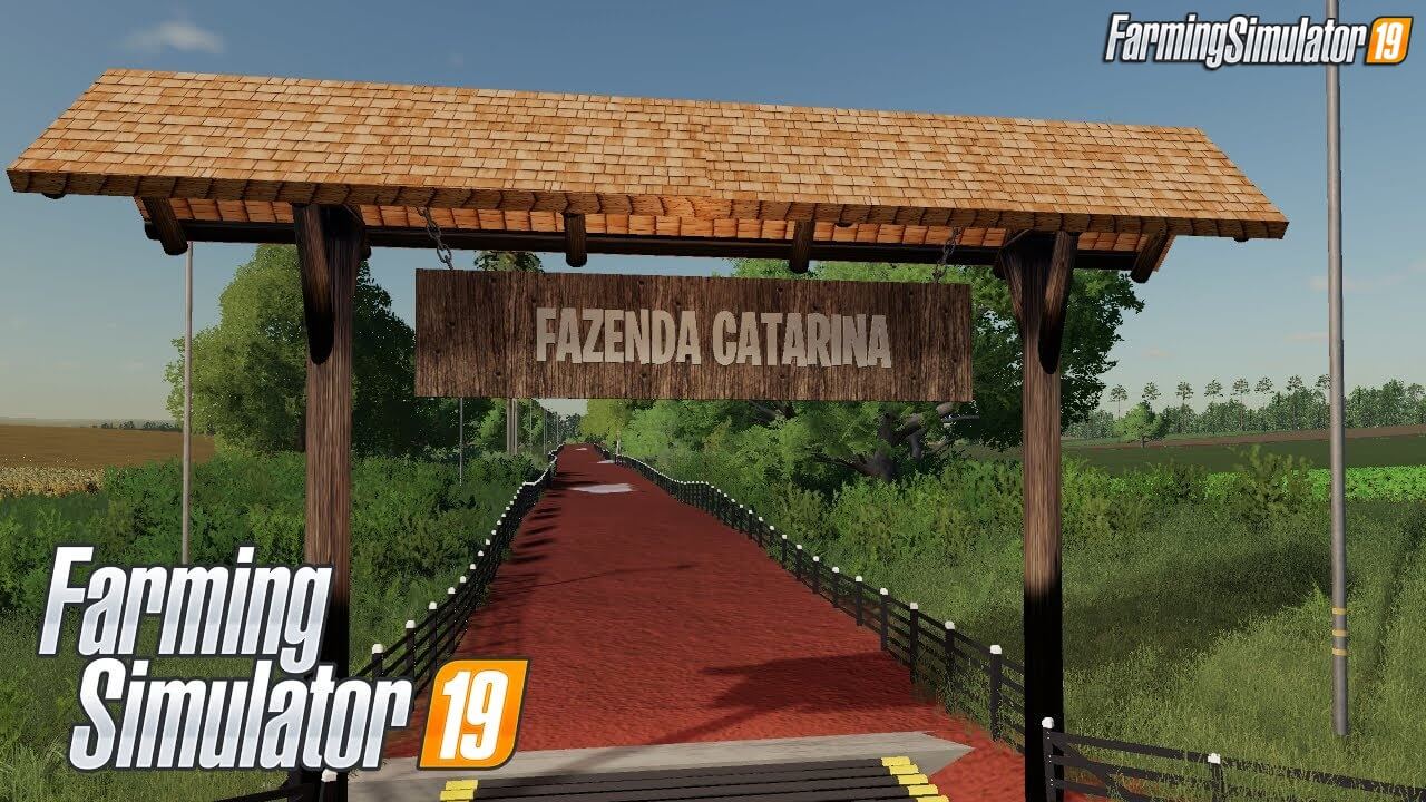 Fazenda Catarina Map v1.5.1 for FS19