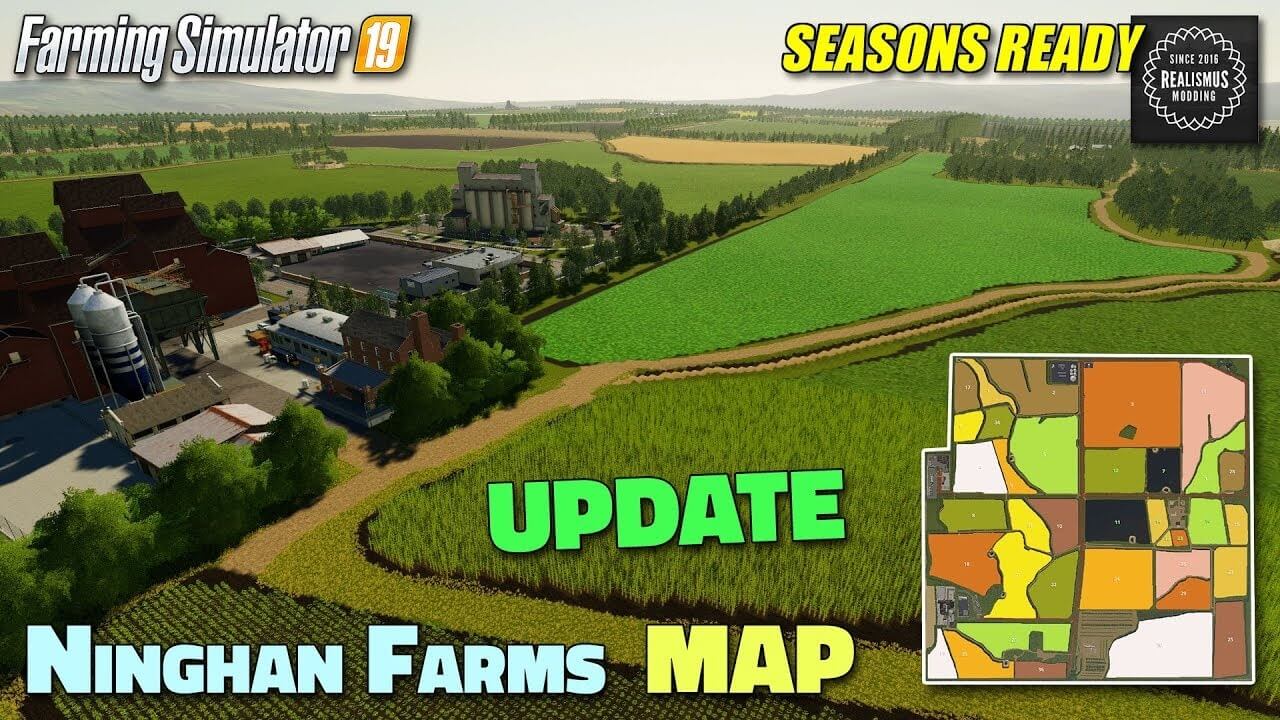 Ninghan Farms Map v1.0.0.1 by AussieFarmer for FS19