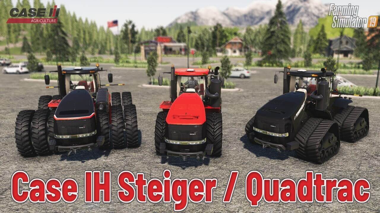 Case IH Steiger / Quadtrac v3.2 for FS19