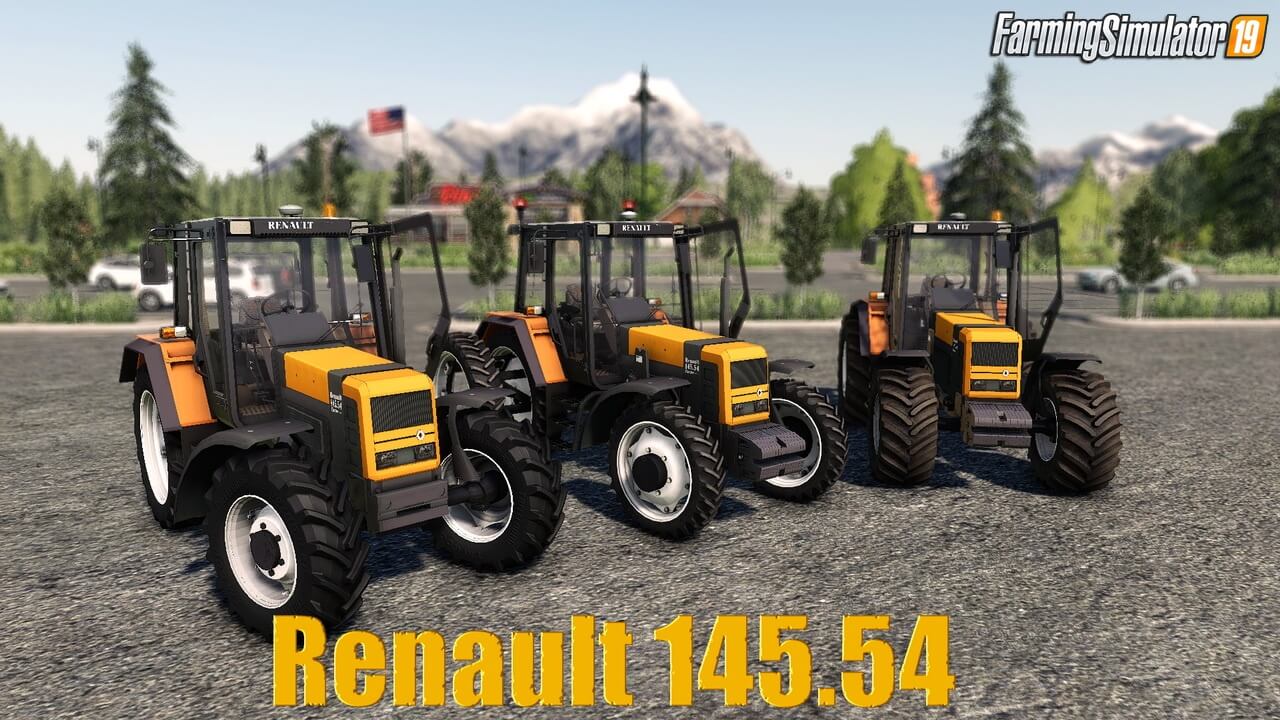 Renault 145.54 v1.0 by PierreAgri62 for Farming Simulator 19