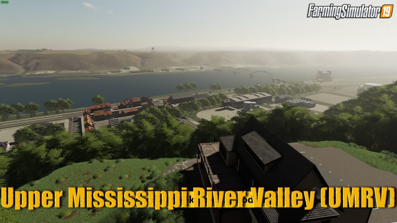 Upper Mississippi River Valley (UMRV) v2.1 for FS19