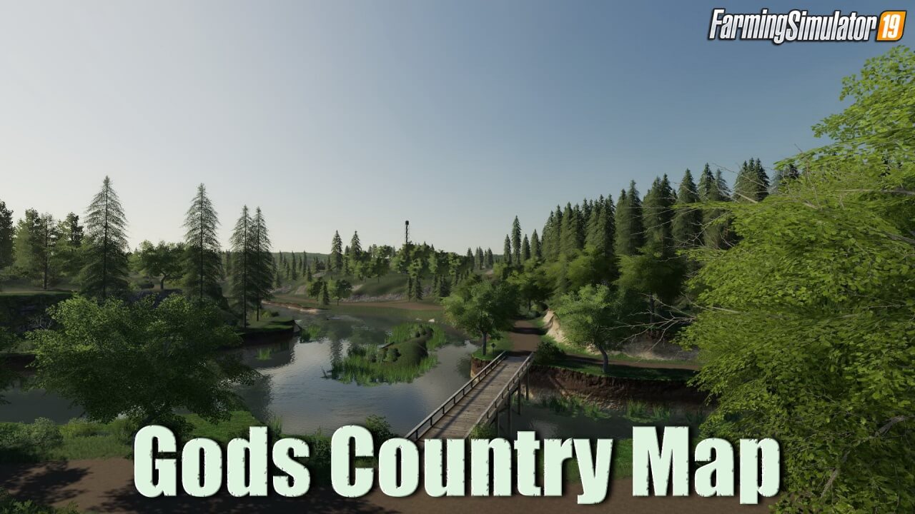 Gods Country Map v2.2 by LordFoul69 for FS19