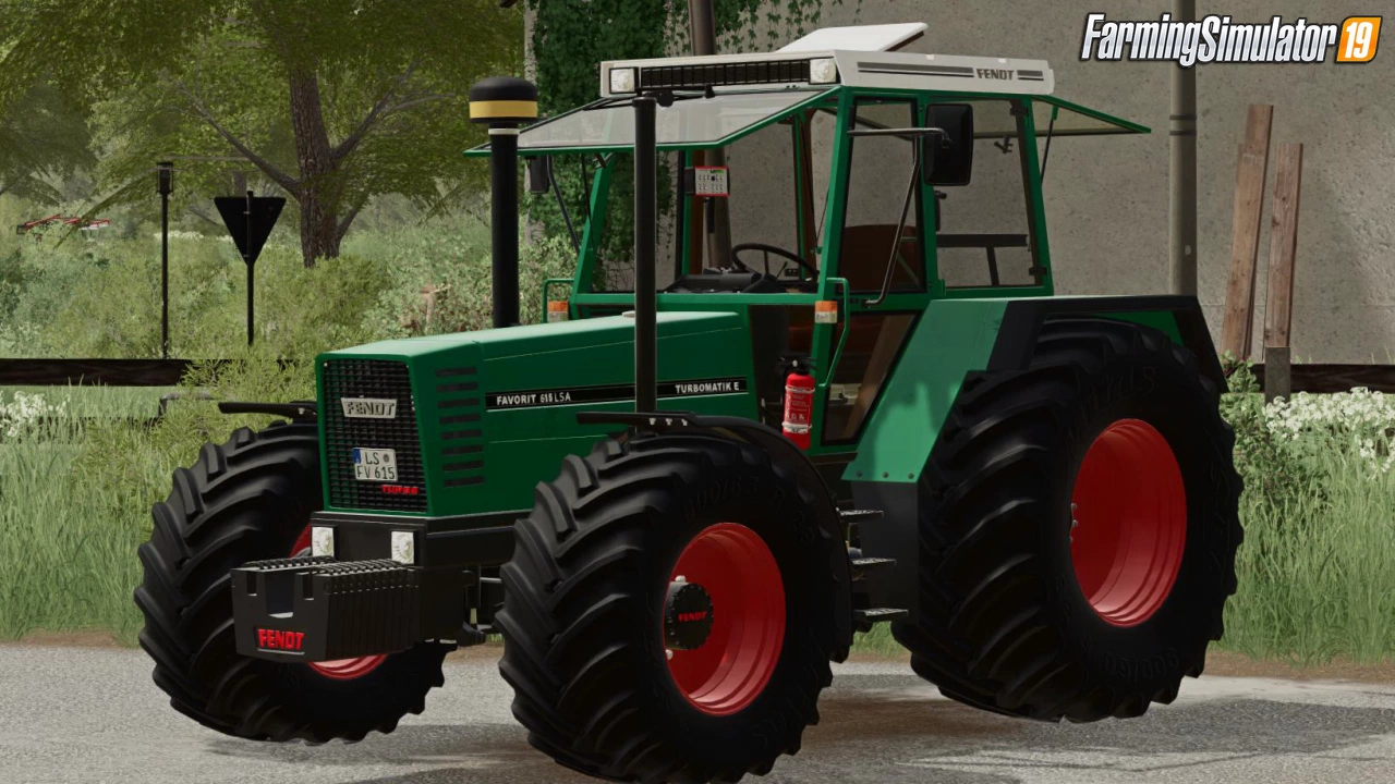 Fendt Favorit 600 Serie Tractor v1.1 for FS19