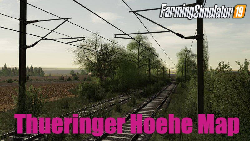 Thueringer Hoehe Map v1.0 for Farming Simulator 19