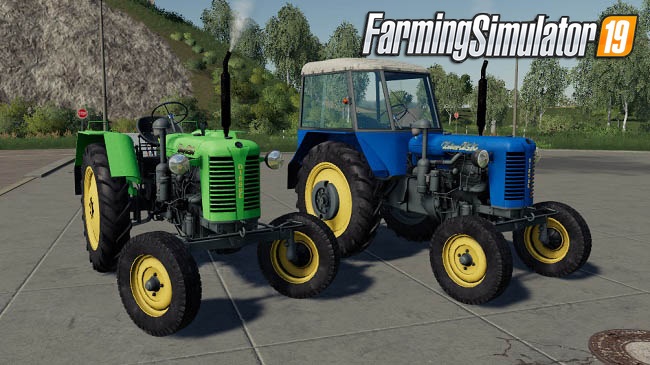 Zetor 25K Tractor Mod v1.1 for Farming Simulator 19