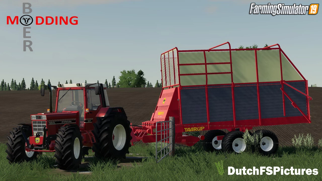 Taarup 1030 Trailer Mod v1.0 for Farming Simulator 19