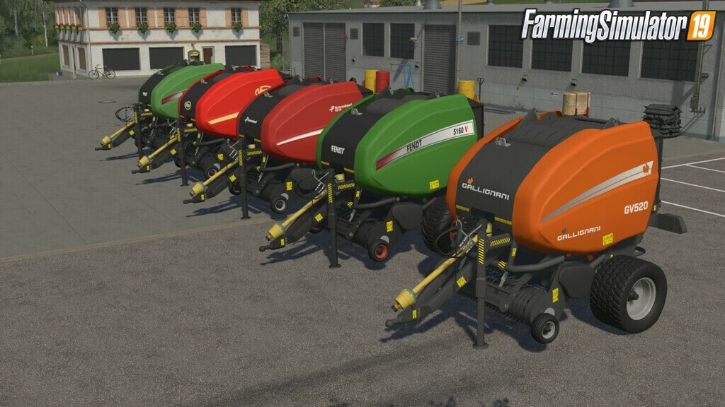 GFKV Pack Mod v1.1 for Farming Simulator 19