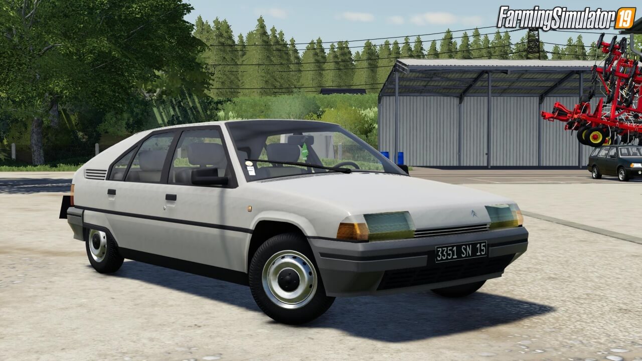 Citroen BX Car Mod v1.0 by SoModding for FS19