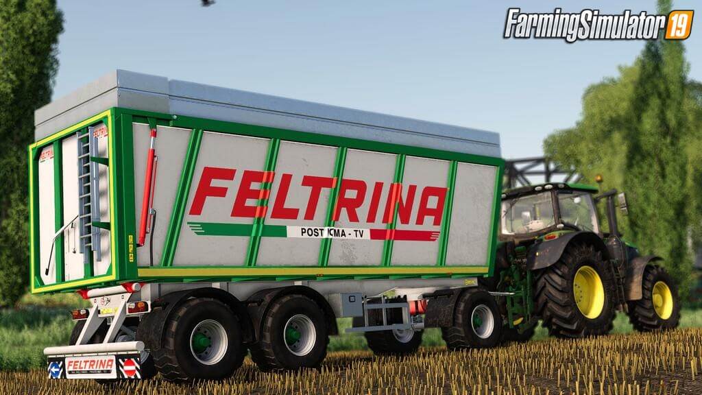 Feltrina 3AX Trailer v1.0 by SMI Modding Team for FS19