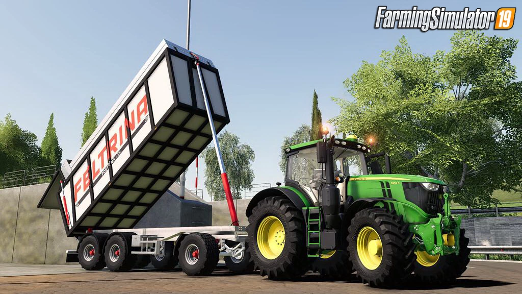 Feltrina 3AX Trailer v1.0 by SMI Modding Team for FS19