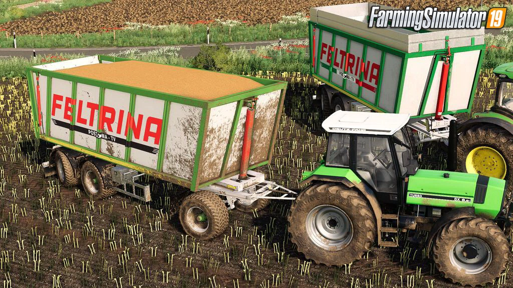 Feltrina 3AX Trailer v1.0 by SMI Modding Team for FS19