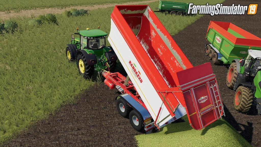 Randazzo Tandem T60 PP Trailer v1.0 for FS19