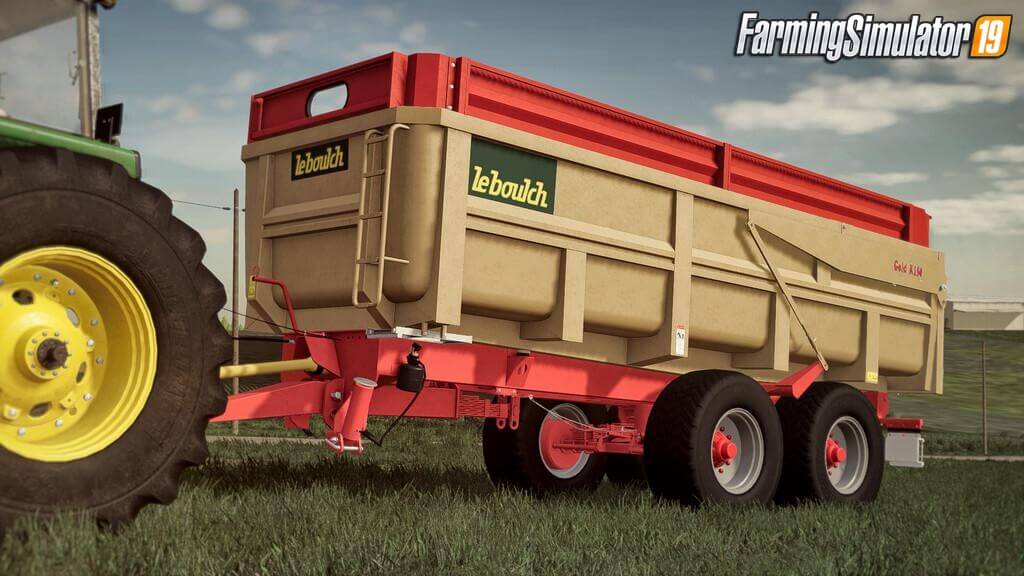 Leboulch K150 Trailer v1.0 By LDM Studio for FS19