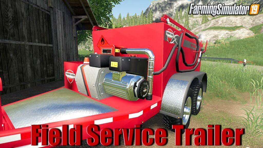 Field Service Trailer v1.3 for FS19