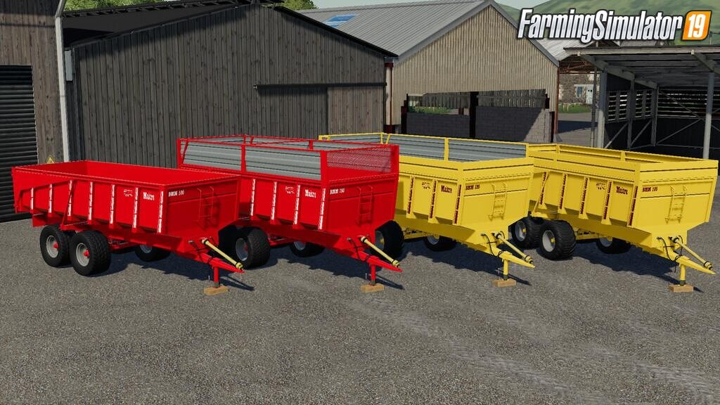 Maitre BMM 180 Trailer v1.0 for FS19