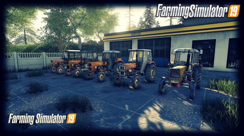 Pack Ursus Tractors v1.0 by HOOLIGAN for FS19