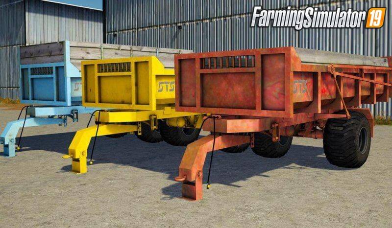 MV2 027 Tipper Trailer v1.0.0.1 for FS19