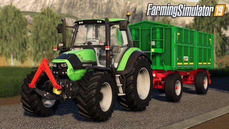 Deutz Fahr 6120-6160 Tractor v1.0 for FS19