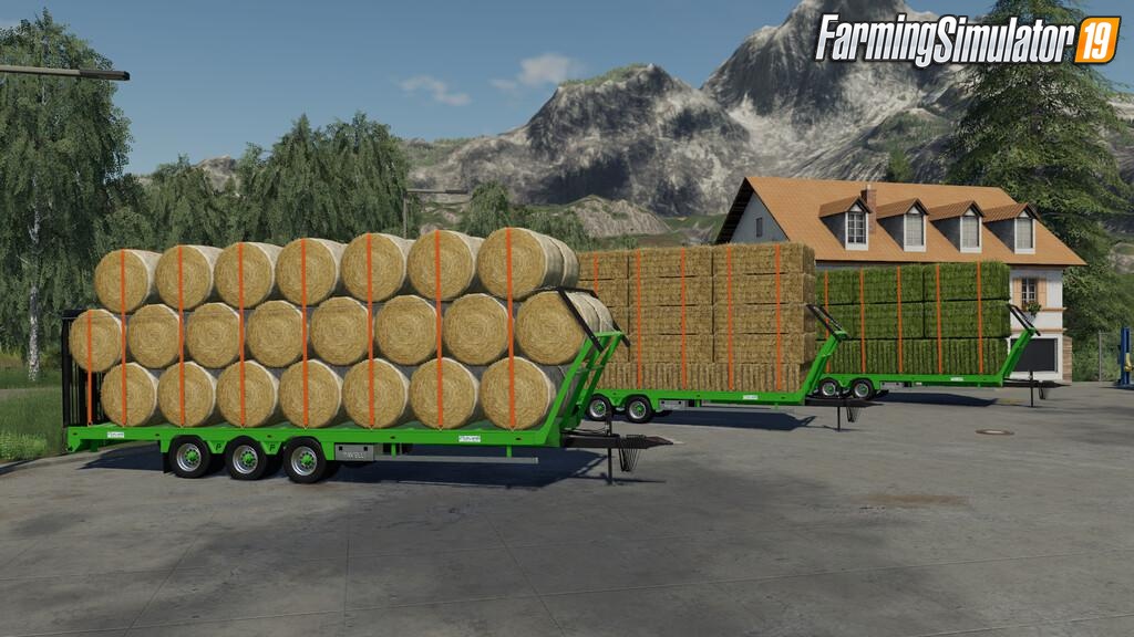 Pavelli Pack Trailer v1.1.6 for FS19