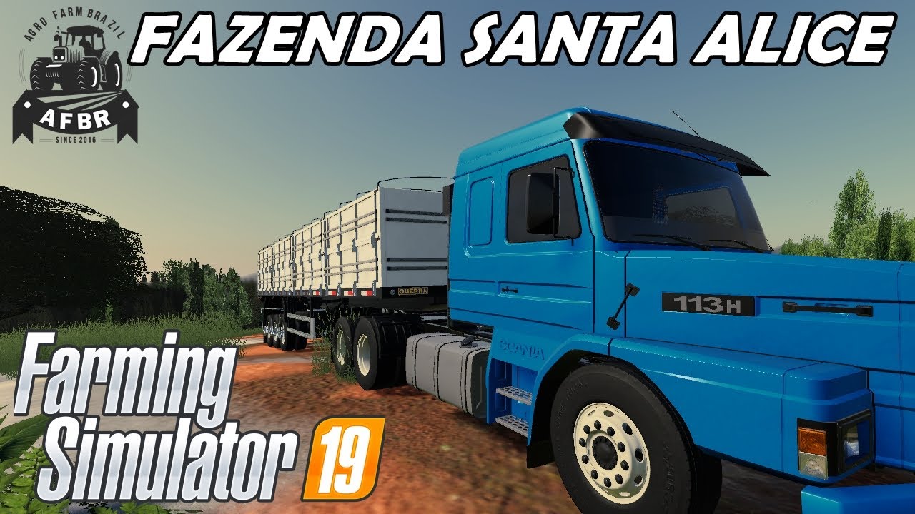 Fazenda Santa Alice Map v1.0 for FS19