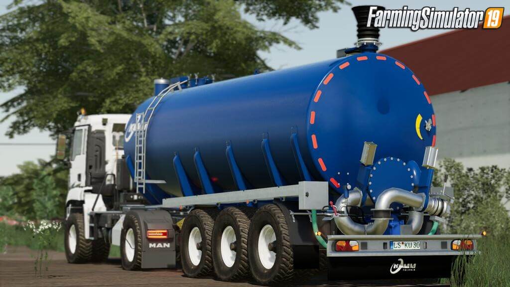 Kumm Tanker Semi-Trailer v1.0 for FS19