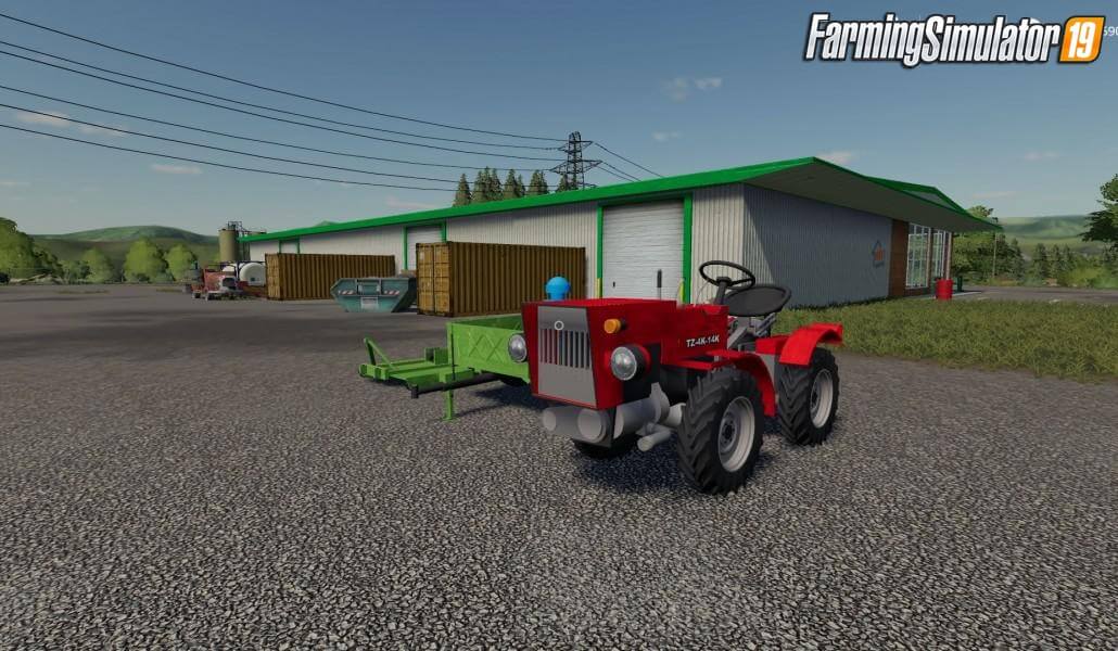 Agrostroj TZ-4K-14 Tractor v1.0 for FS19