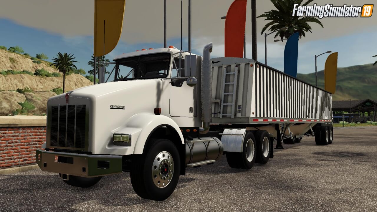 Kenworth T800 Truck v1.1 by JT Modding for FS19