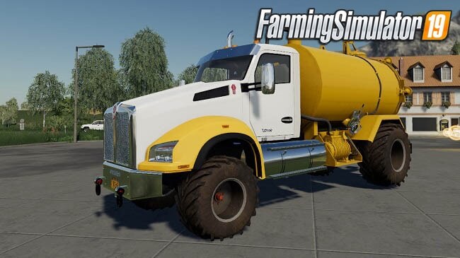 Kenworth T880 Slurry Spreader v1.0 for FS19