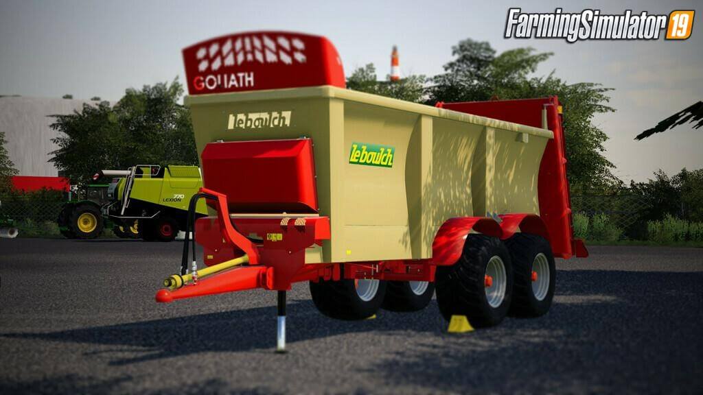 Leboulch Goliath 70D24 Trailer v1.1 for FS19