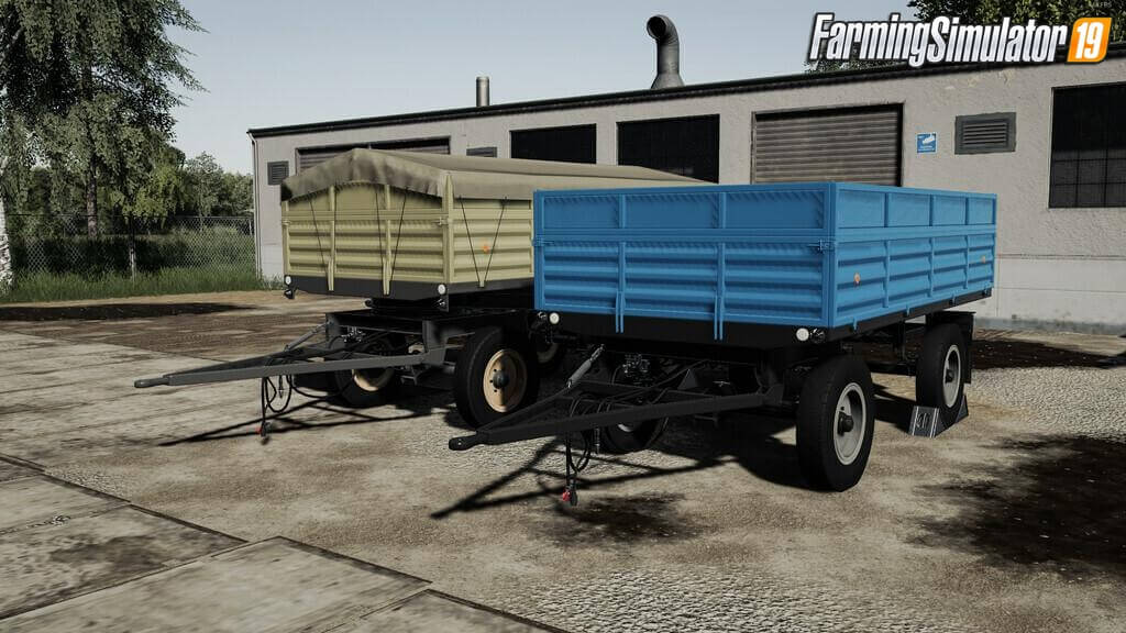 Lizard D46-D47 Pack Trailers v1.3 for FS19