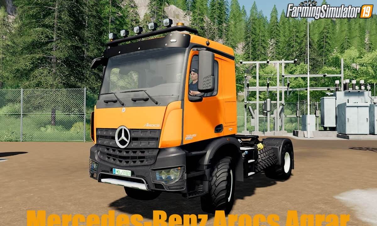 Mercedes-Benz Arocs Agrar v5.0 for FS19