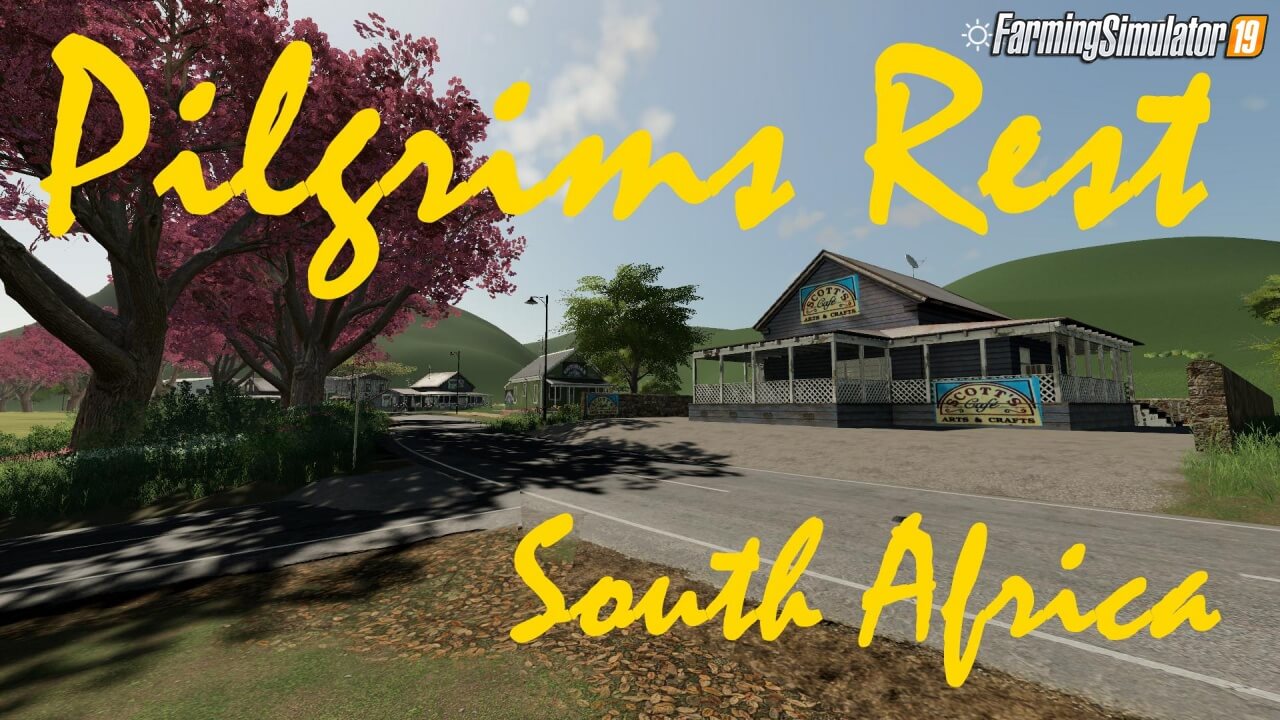 Pilgrims Rest South Africa Map v004 for FS19