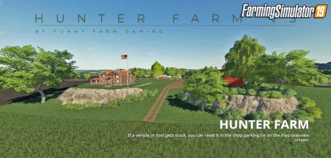 Hunter Farm Map v3.0 for FS19