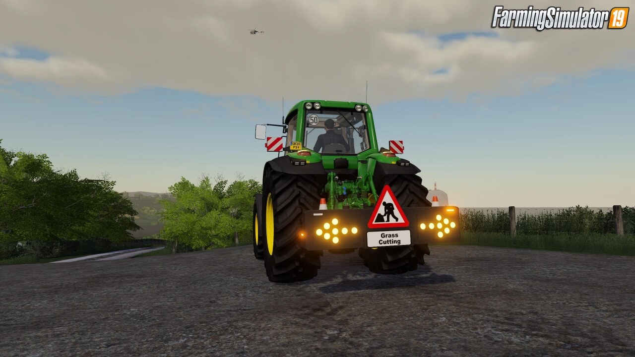 Hedge/Grass Cutting Warning v1.0 for FS19