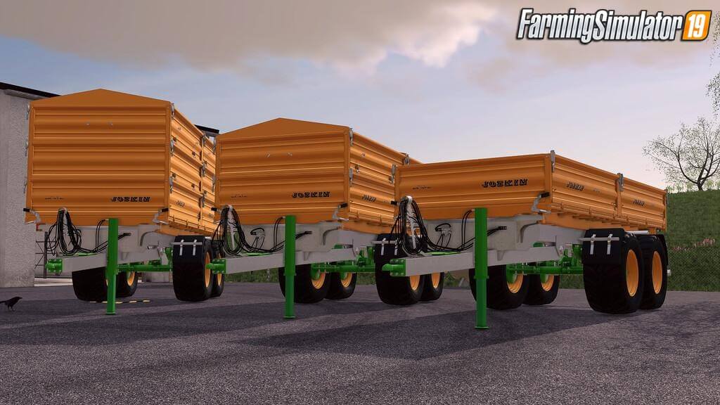 Joskin Delta Cap Trailer v1.0 for FS19