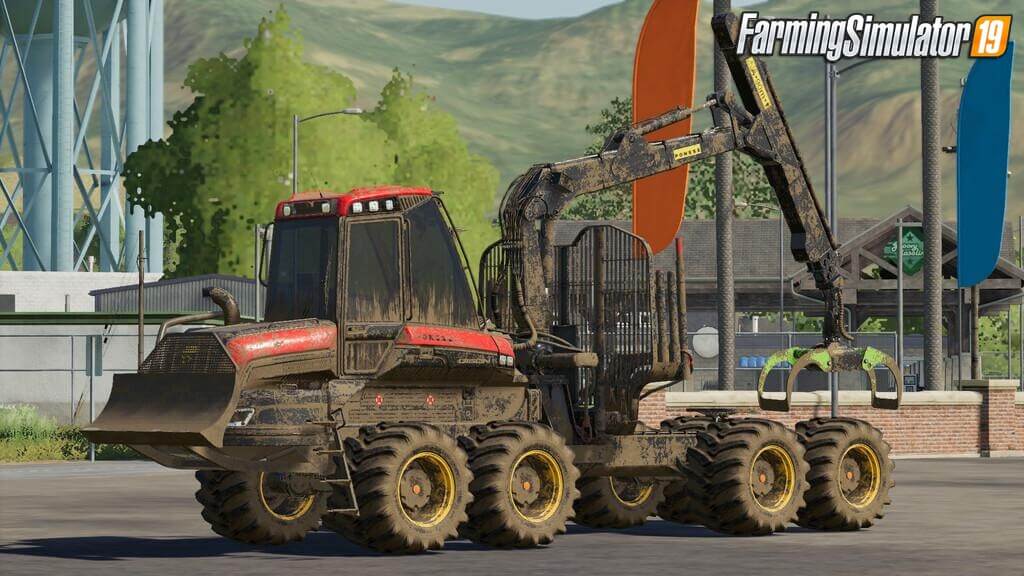 Ponsse Bison Shuttle v1.0 for FS19