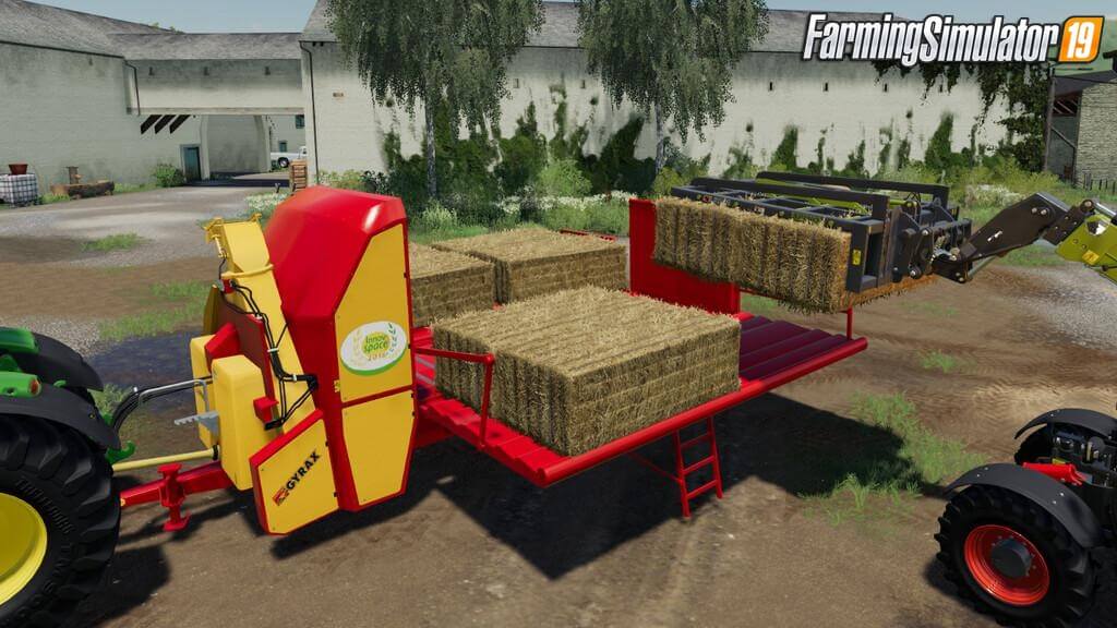 Straw Blower Gyrax BIG CONFORT v1.0.0.1 for FS19