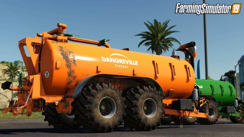 Dangreville Slurry One Trailer v1.0 for FS19