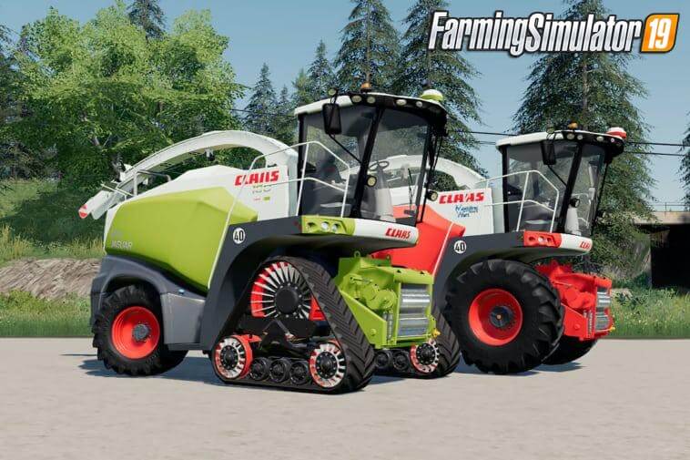 Claas Jaguar 800 Straw Edition v1.0 for FS19