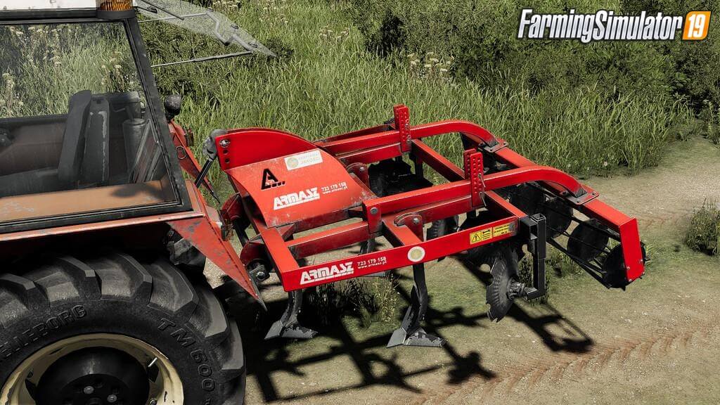 Armasz AZ118 Cultivator v1.0 for FS19