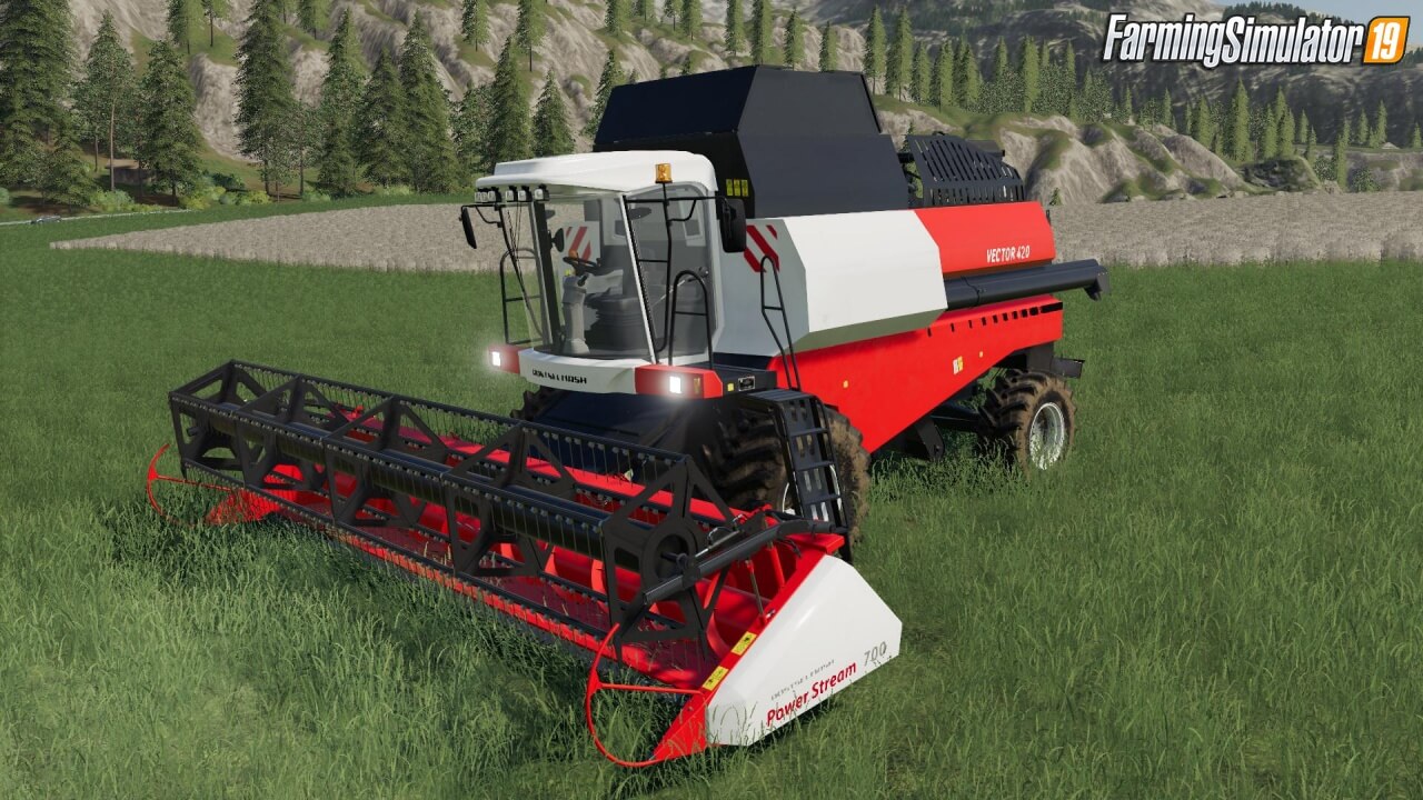 Rostselmash Vector 420 v1.0.1.1 for FS19